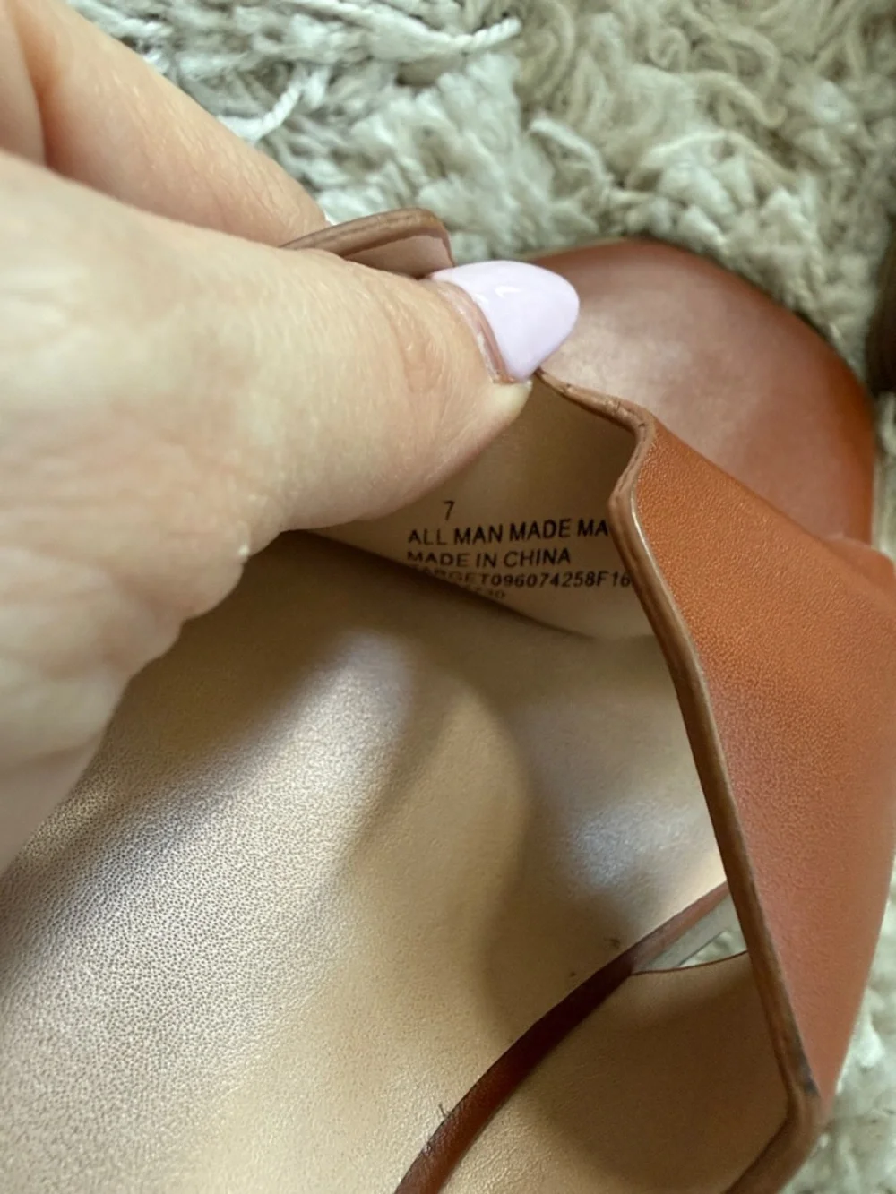 a new day Tan Cutout Slide Sandals for Women - Picture 2 of 3